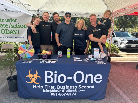 Bio-One of Redlands owner, Brandy Frye and her Boys